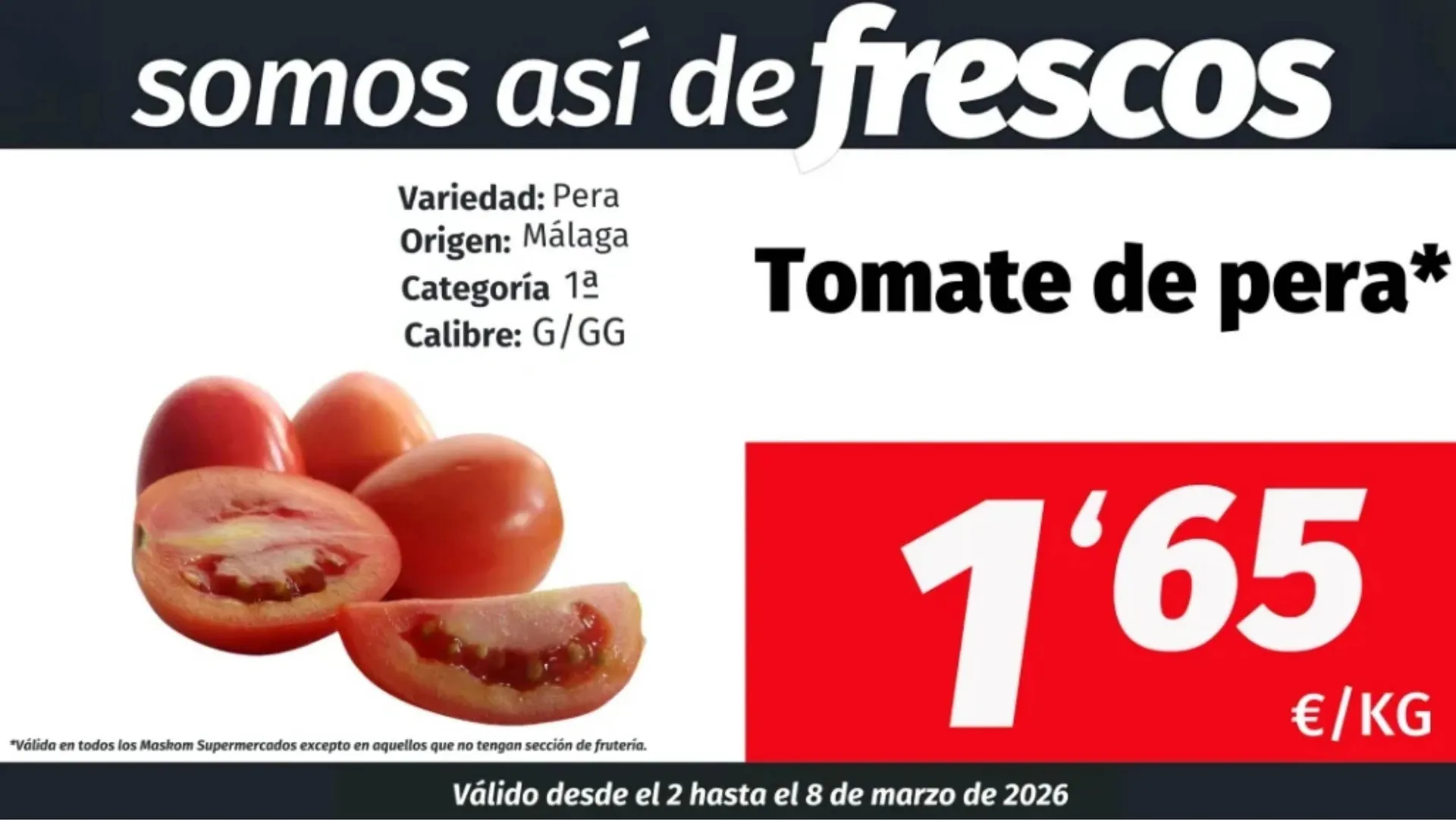 Catálogo de Folleto Maskom Supermercados 5 de marzo al 8 de marzo 2026 - Página 2