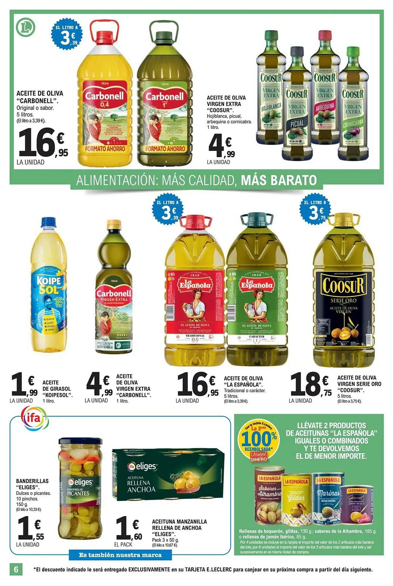 Catálogo de Folleto E.Leclerc 30 de julio al 10 de agosto 2025 - Página 6