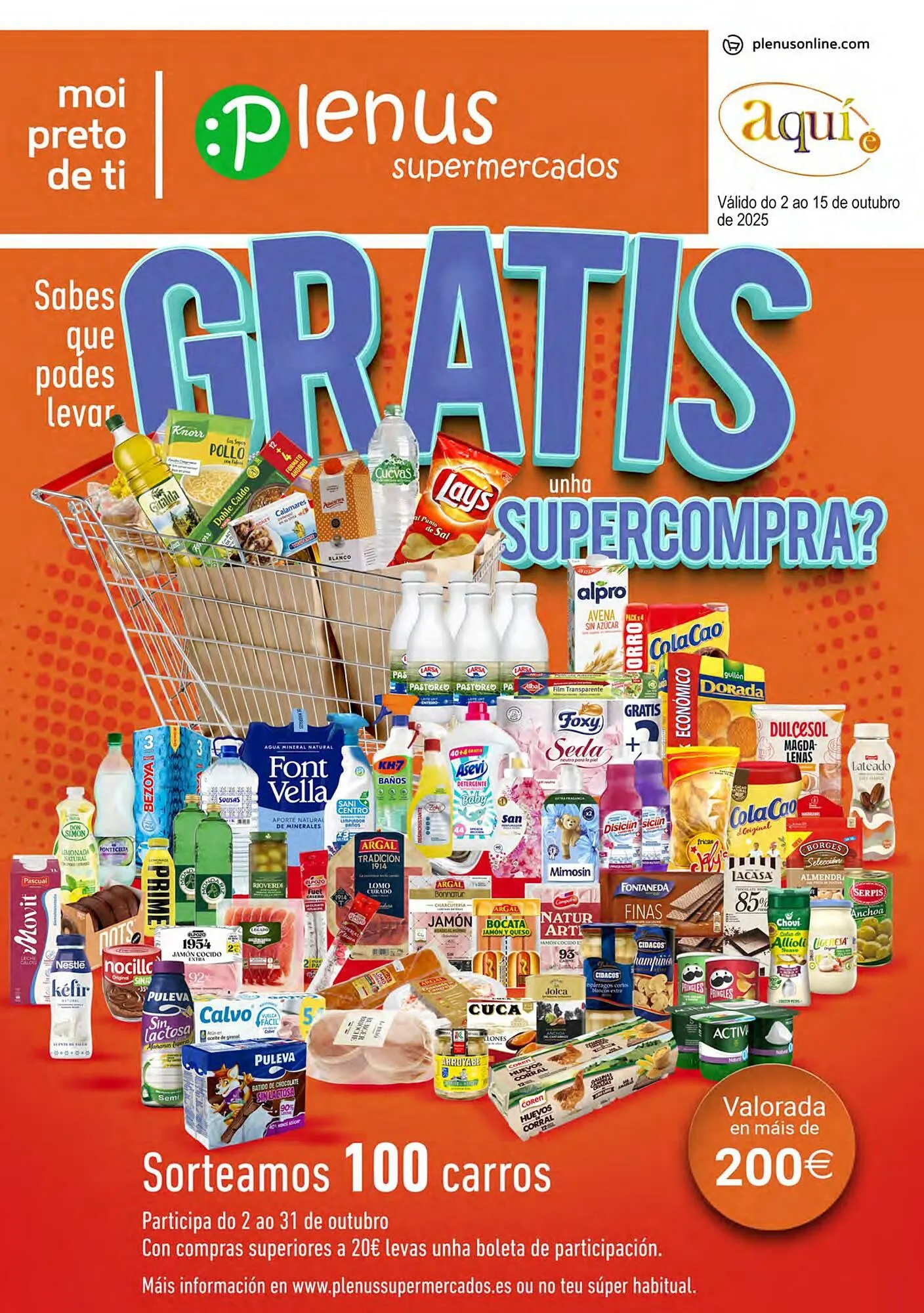 Catálogo de Folleto Plenus Supermercados 2 de octubre al 15 de octubre 2025 - Página 1