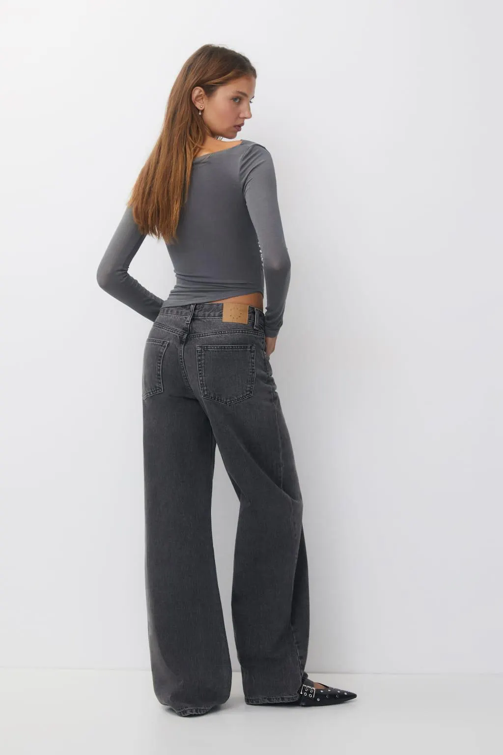 CAMISETA MANGA LARGA ASIMÉTRICA