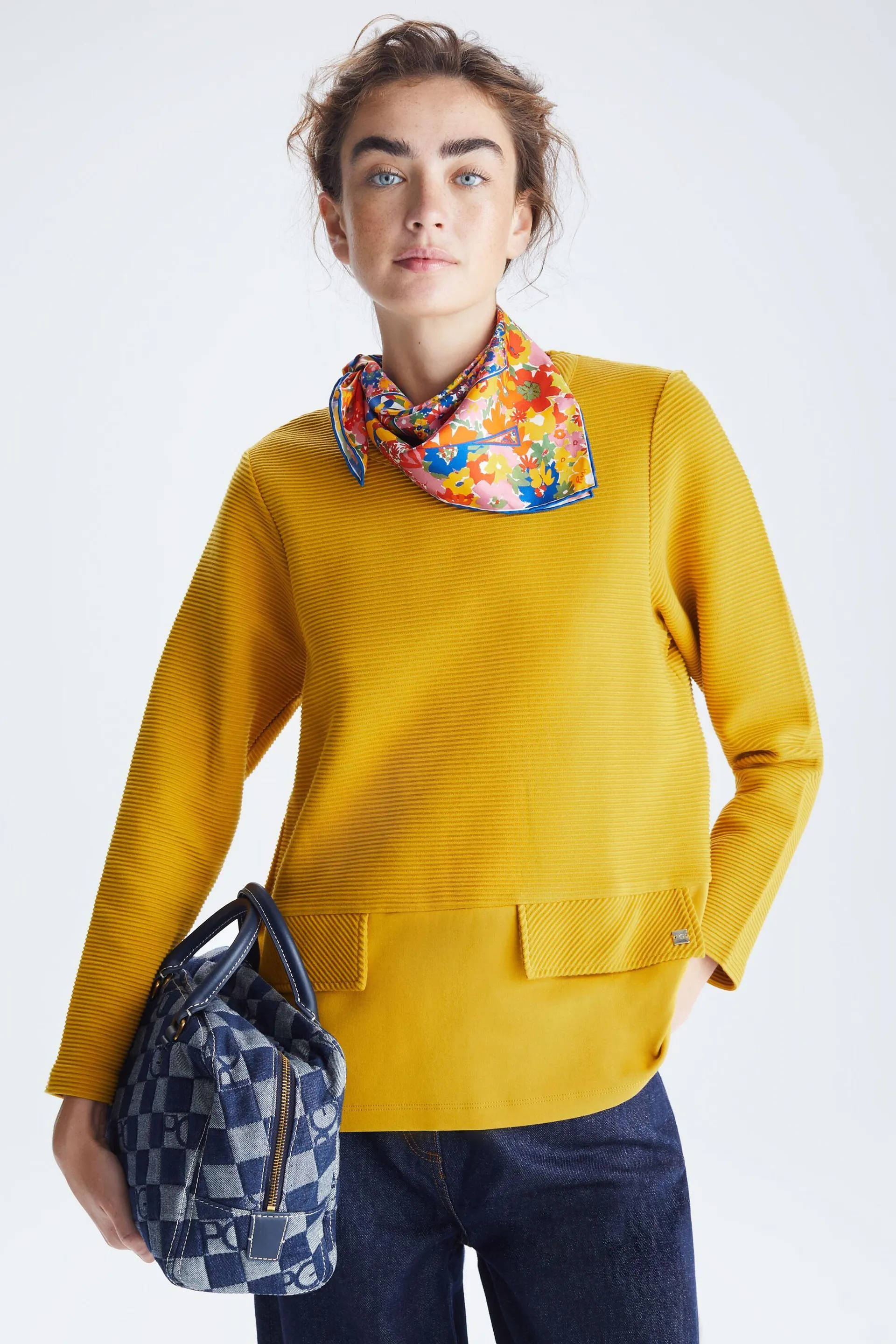 Camiseta combinada tapetas