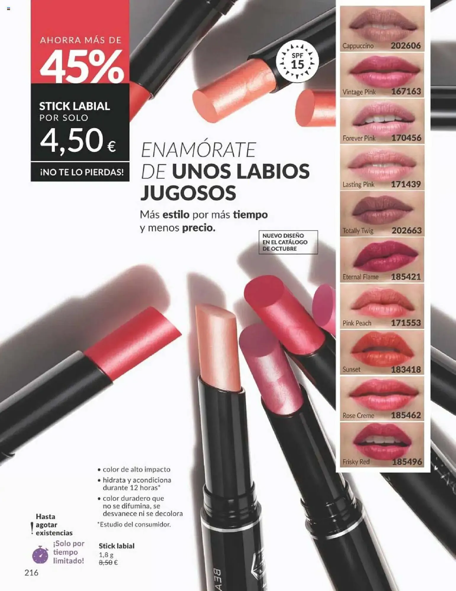 Catálogo de Folleto AVON 1 de septiembre al 30 de septiembre 2025 - Página 216