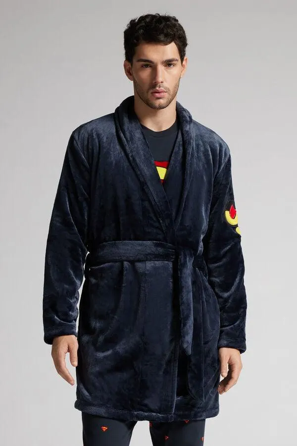 DC Comics Superman Fleece Dressing Gown
