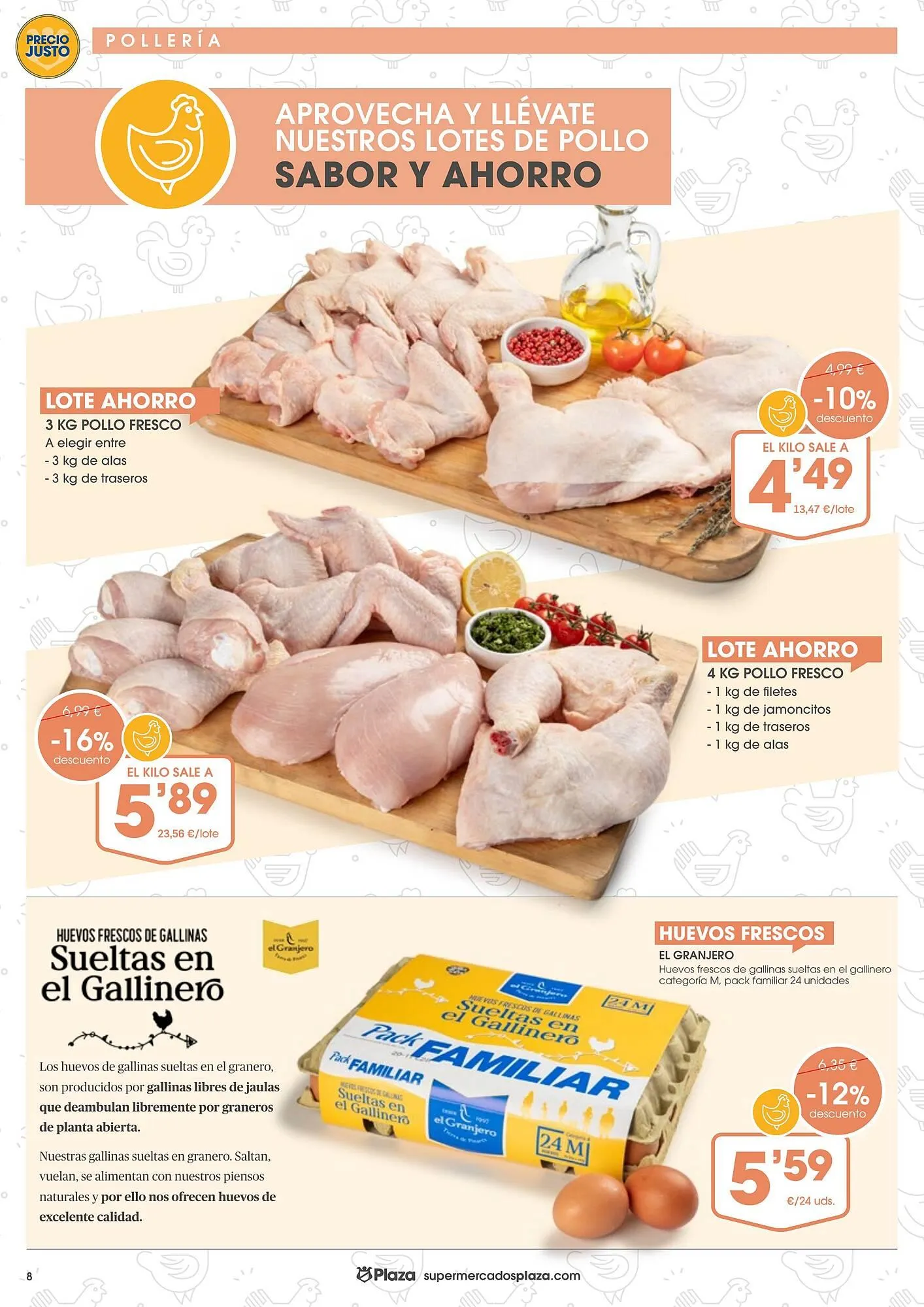 Catálogo de Folleto Supermercados Plaza 5 de marzo al 18 de marzo 2026 - Página 8