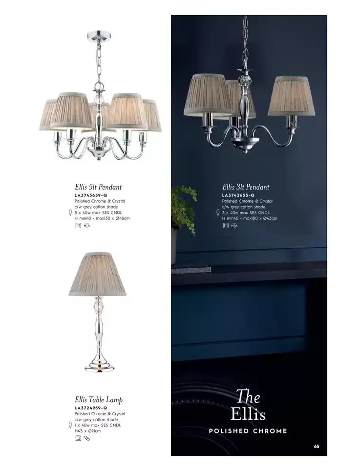Catálogo de Lighting & Mirror Collection 12 de marzo al 31 de agosto 2025 - Página 67