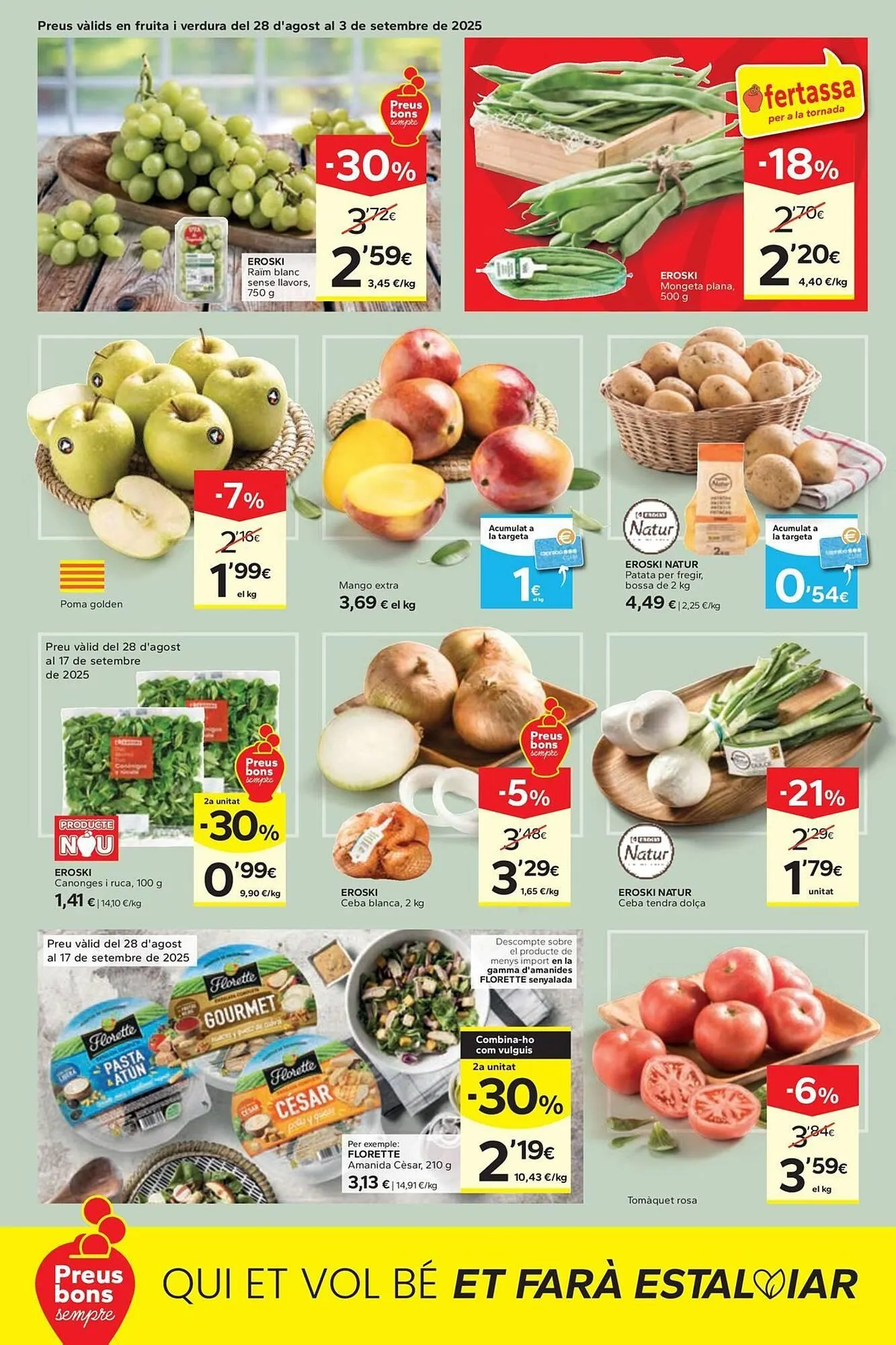 Catálogo de Folleto Caprabo 28 de agosto al 17 de septiembre 2025 - Página 4