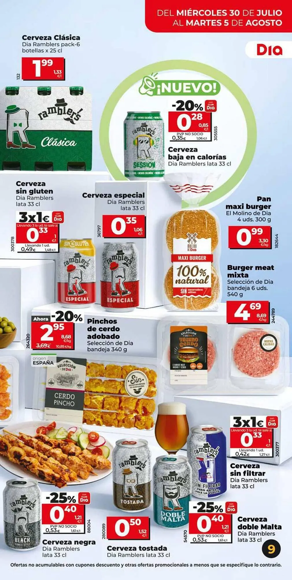 Catálogo de Folleto Dia 30 de julio al 5 de agosto 2025 - Página 9