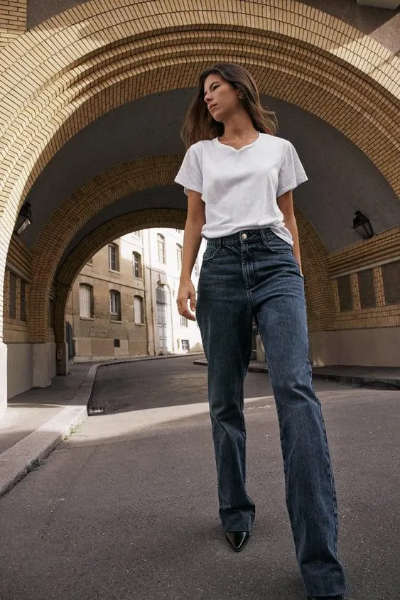 JEANS Z1975 RECTOS TIRO ALTO LONG LENGTH