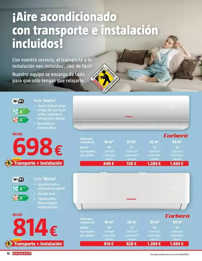 Catálogo de Clima. Soluciones de climatización 9 de abril al 9 de mayo 2025 - Página 12