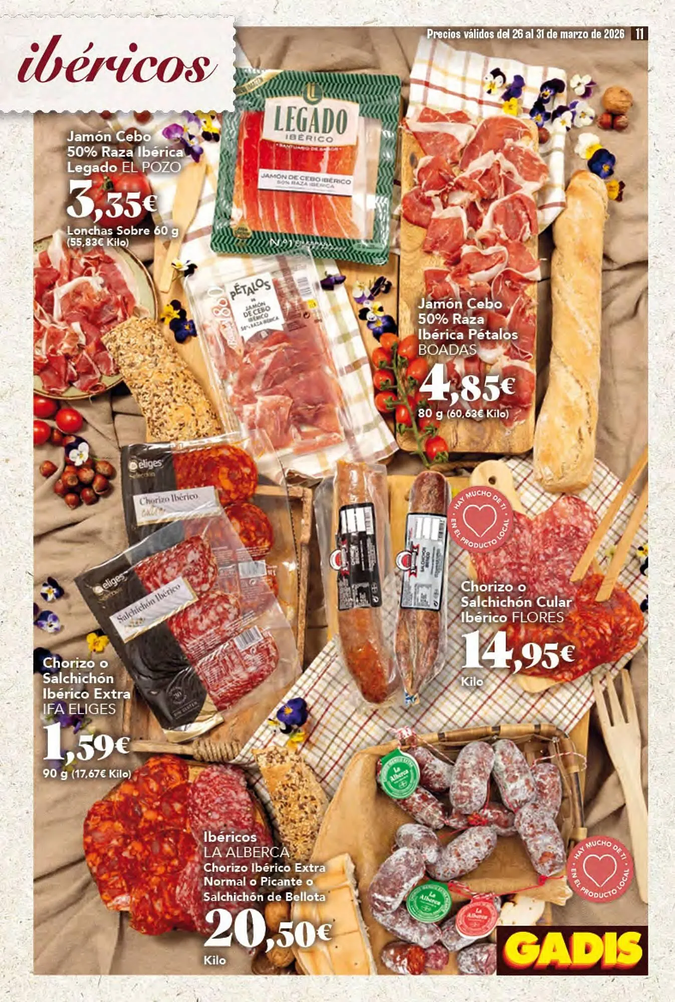 Catálogo de Folleto Gadis 26 de marzo al 31 de marzo 2026 - Página 11