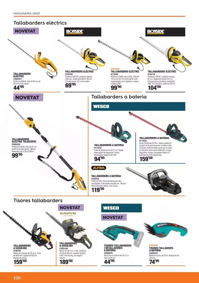 Catálogo de Jardins preparats per a tu 24 de marzo al 6 de agosto 2025 - Página 130