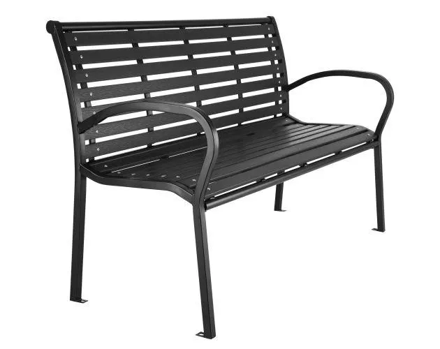 Banco de jardín pino 126x62x81,5cm