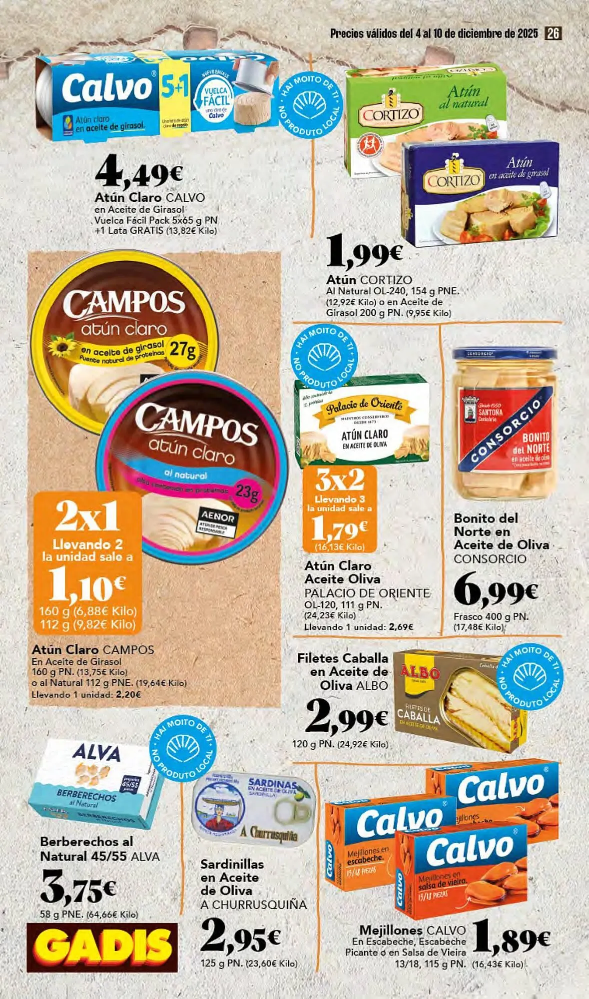Catálogo de Folleto Gadis 4 de diciembre al 10 de diciembre 2025 - Página 26