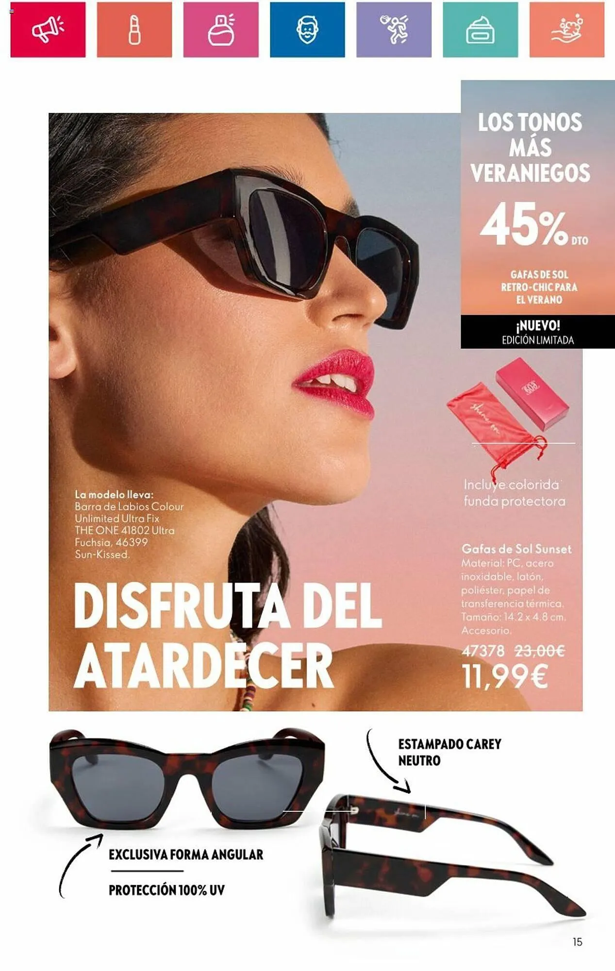 Catálogo de Folleto Oriflame 7 de mayo al 27 de mayo 2024 - Página 15