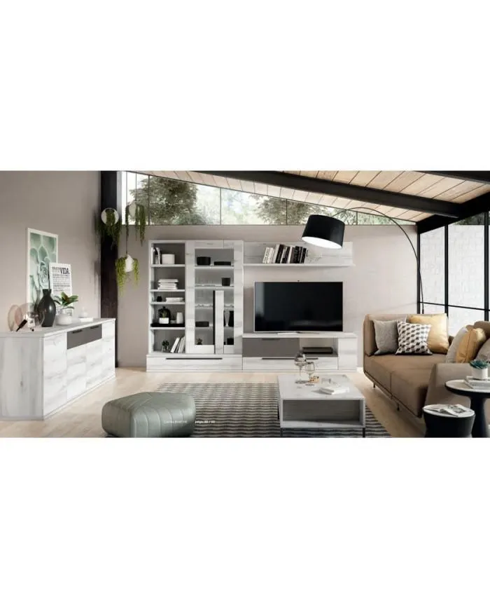 Mueble de comedor en color blanco albo lava en Nattex