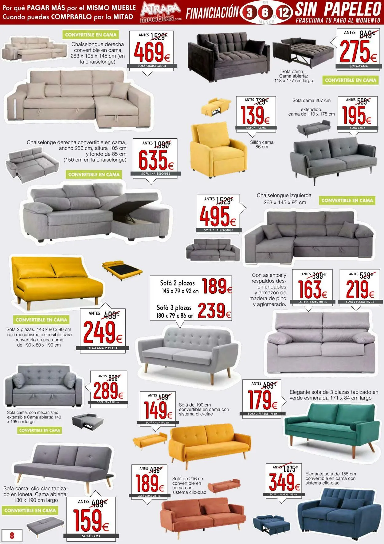 Catálogo de Atrapamuebles 1 de junio al 30 de junio 2025 - Página 8