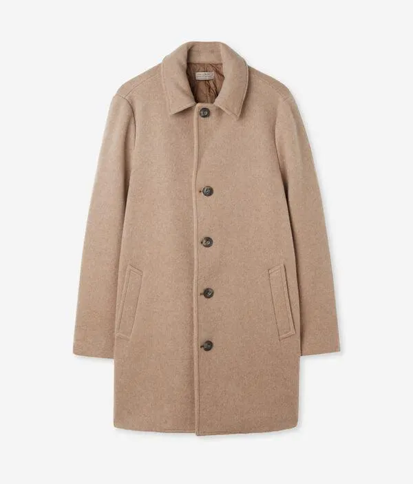 Abrigo con cierre recto de Cashmere Ultrasoft