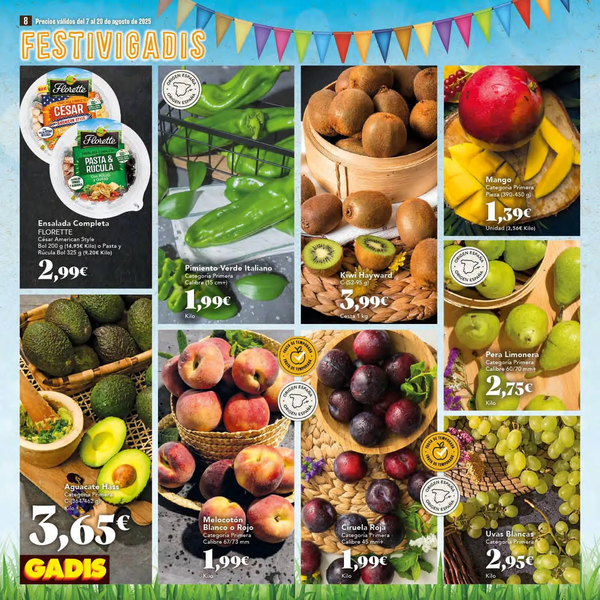 Catálogo de Folleto Gadis 7 de agosto al 21 de agosto 2025 - Página 8