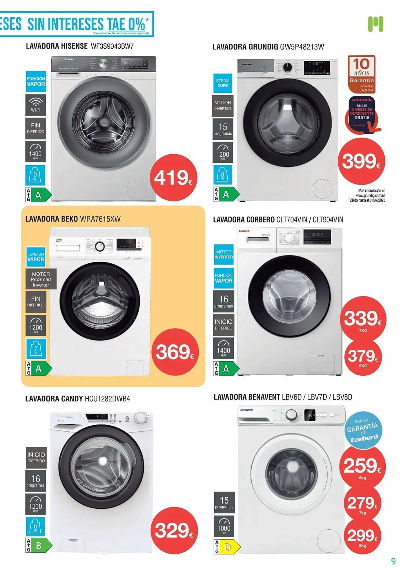 Catálogo de Folleto Milar 1 de julio al 31 de agosto 2025 - Página 9