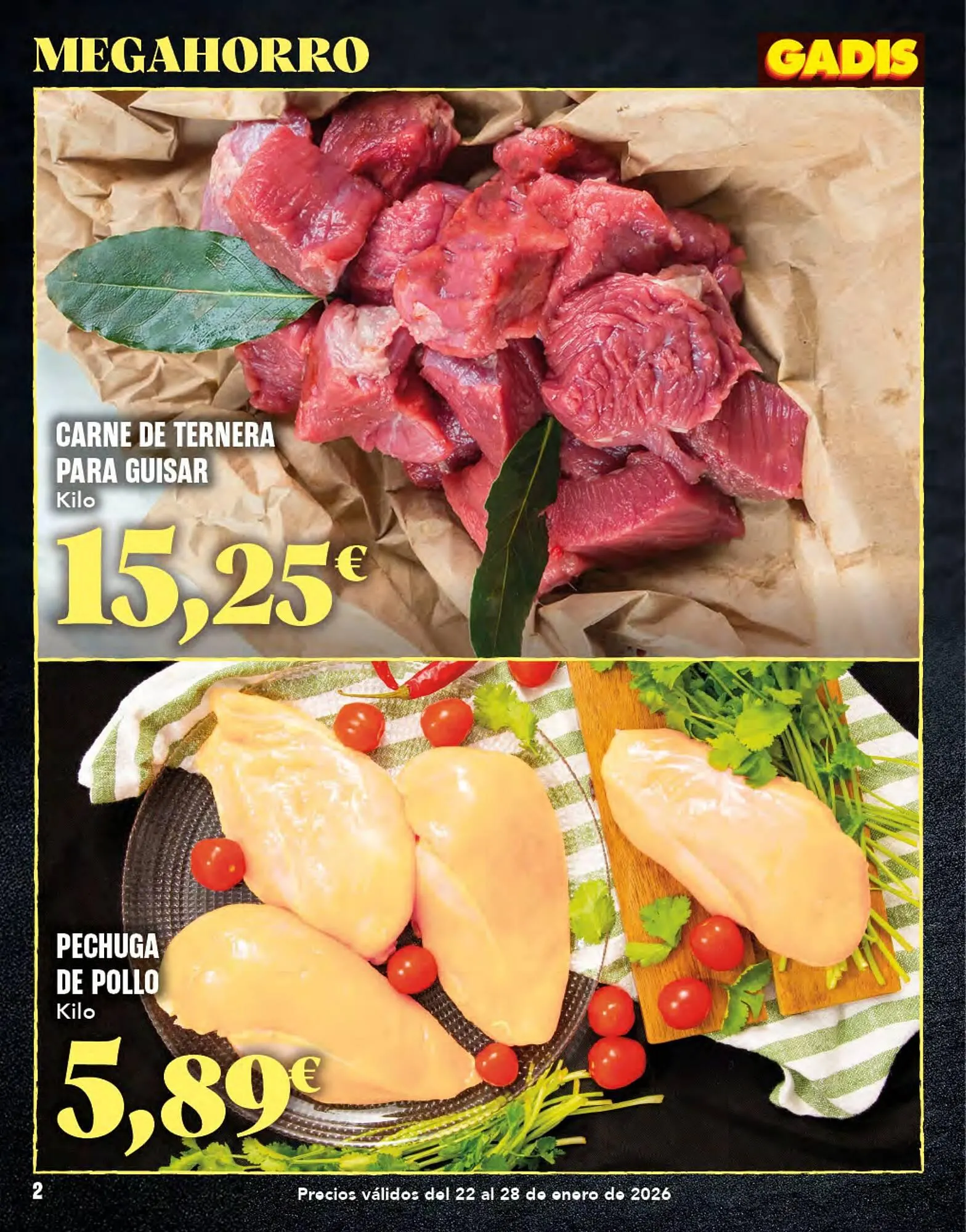 Catálogo de Folleto Gadis 22 de enero al 28 de enero 2026 - Página 2