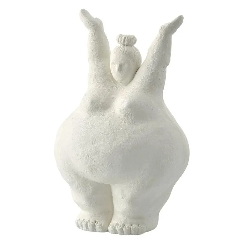 Serafina figurine H28 cm. off white