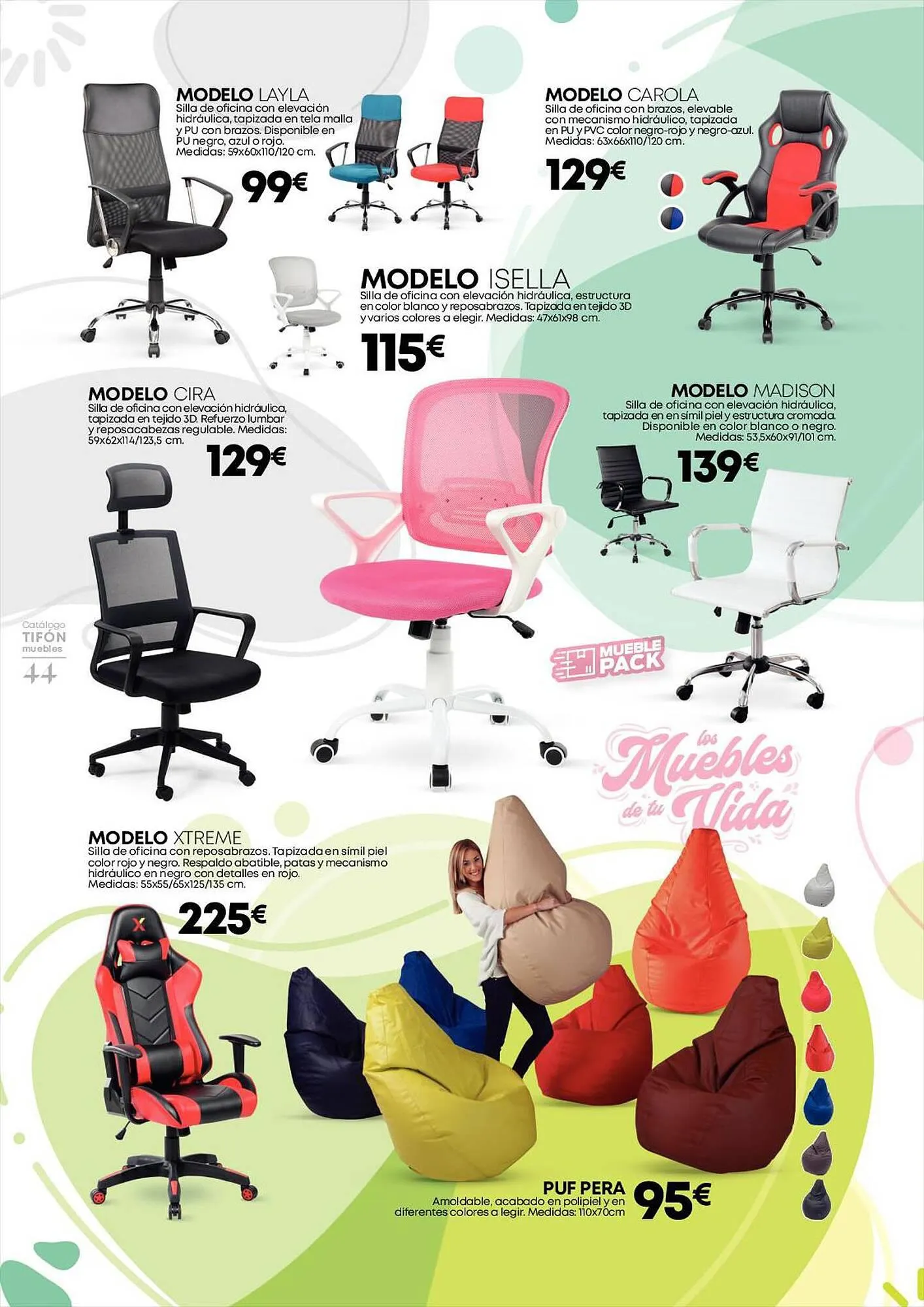 Catálogo de Folleto Tifón Hipermueble 24 de julio al 27 de julio 2023 - Página 44