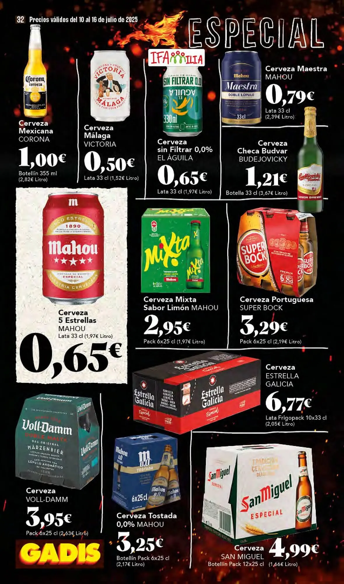 Catálogo de Folleto Gadis 10 de julio al 16 de julio 2025 - Página 32