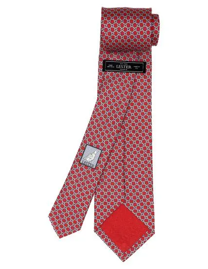 Corbata panel Rojo/azul