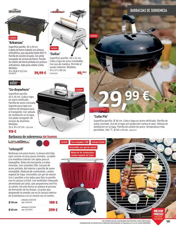 Catálogo de VERANO. Jardín, terraza, balcón.  26 de marzo al 20 de abril 2025 - Página 121