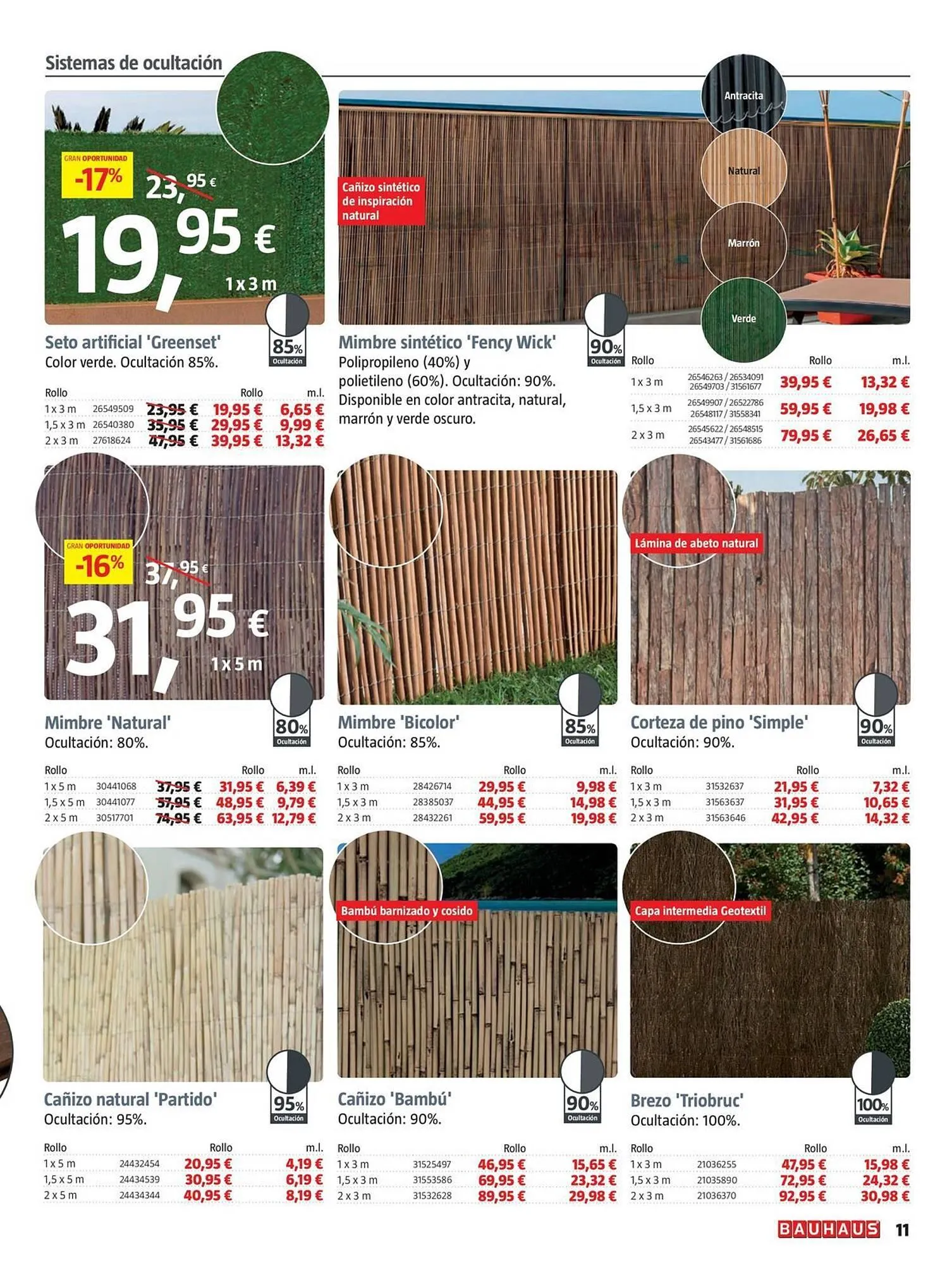 Catálogo de Folleto Bauhaus 24 de julio al 27 de agosto 2025 - Página 11