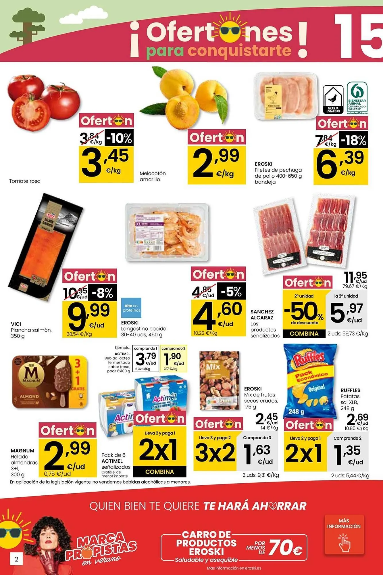 Catálogo de Folleto Eroski 17 de julio al 29 de julio 2025 - Página 2