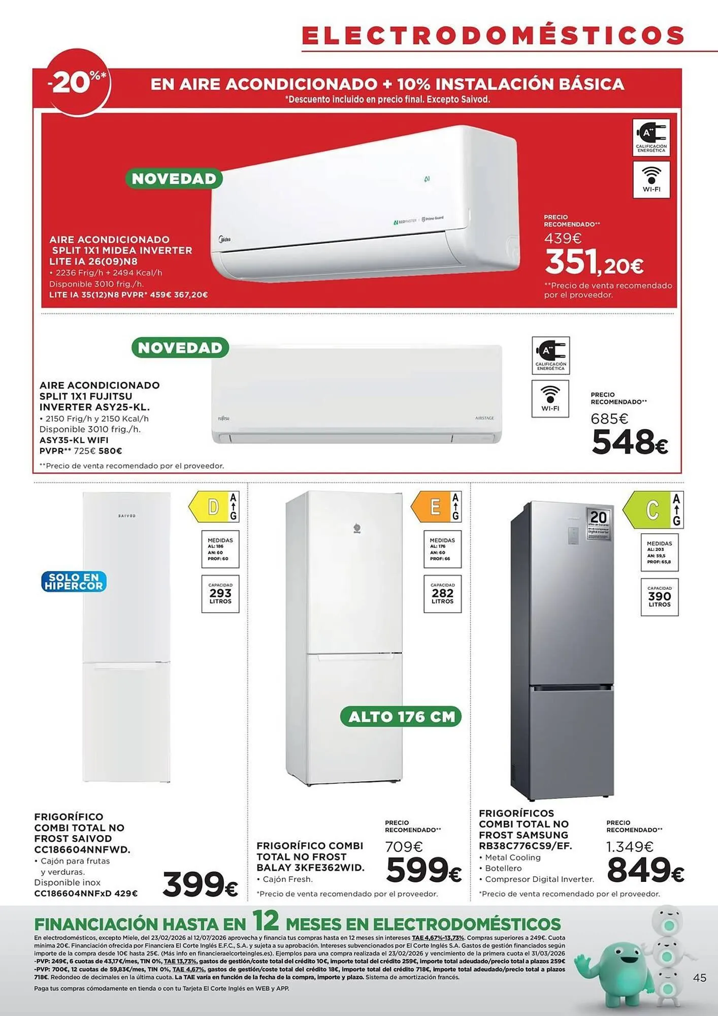 Catálogo de Catálogo Hipercor 9 de abril al 22 de abril 2026 - Página 45