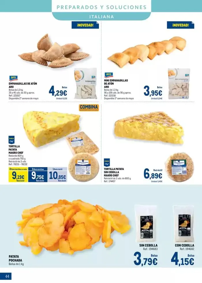 Catálogo de Especial Congelados Sur II 5 de mayo al 1 de junio 2025 - Página 44