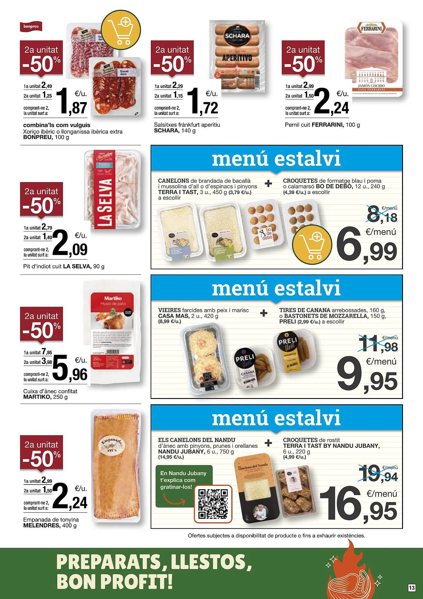 Catálogo de Folleto BonpreuEsclat 19 de diciembre al 8 de enero 2024 - Página 13