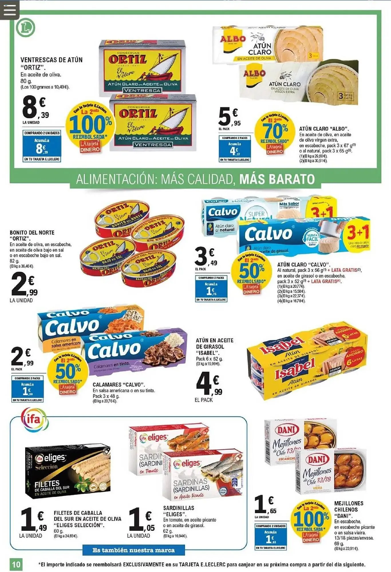 Catálogo de Catálogo E.Leclerc 25 de marzo al 5 de abril 2026 - Página 10