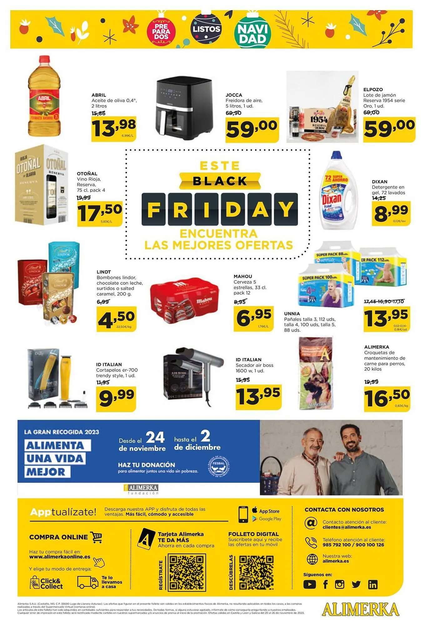 Catálogo de Folleto Alimerka 20 de noviembre al 26 de noviembre 2023 - Página 12