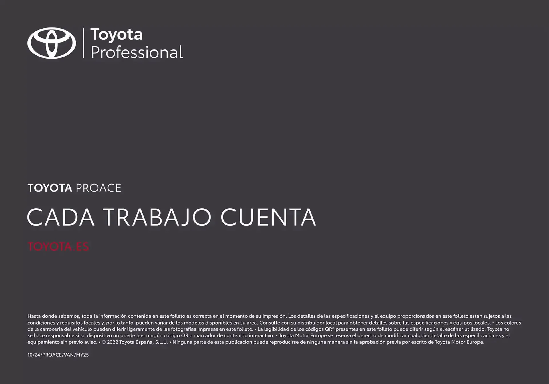 Catálogo de Folleto Toyota 25 de octubre al 25 de octubre 2025 - Página 28