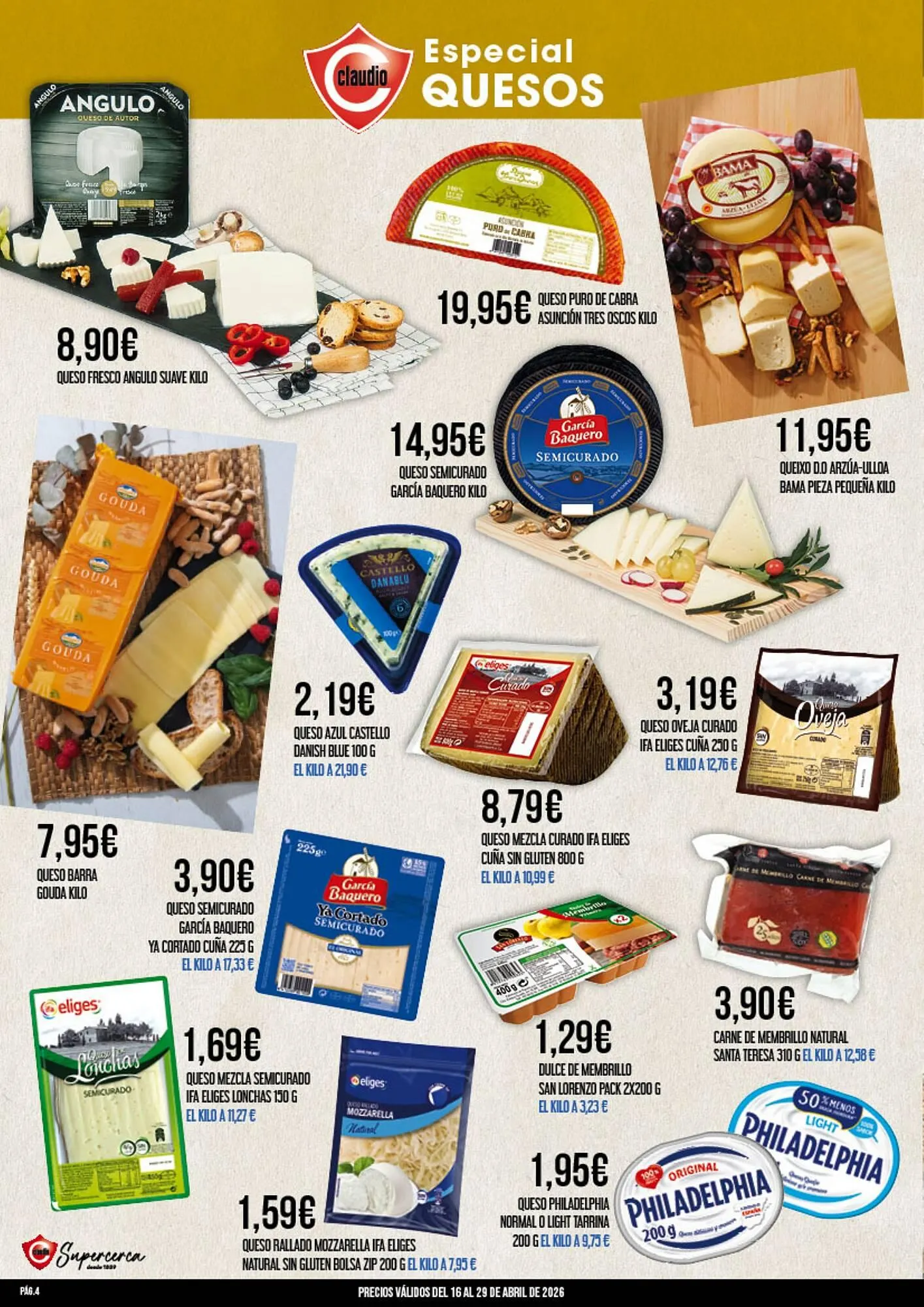 Catálogo de Folleto Claudio 16 de abril al 29 de abril 2026 - Página 4
