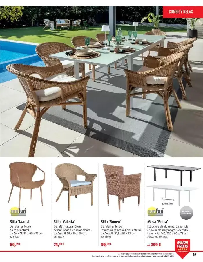 Catálogo de VERANO. Jardín, terraza, balcón.  26 de marzo al 20 de abril 2025 - Página 59