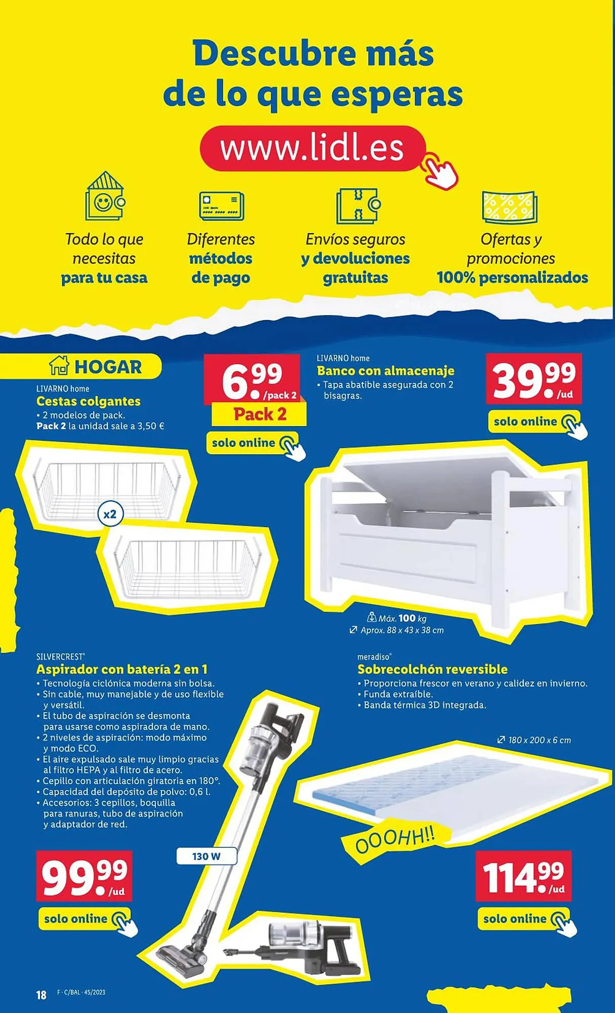 Catálogo de Folleto Lidl 30 de octubre al 12 de noviembre 2023 - Página 42