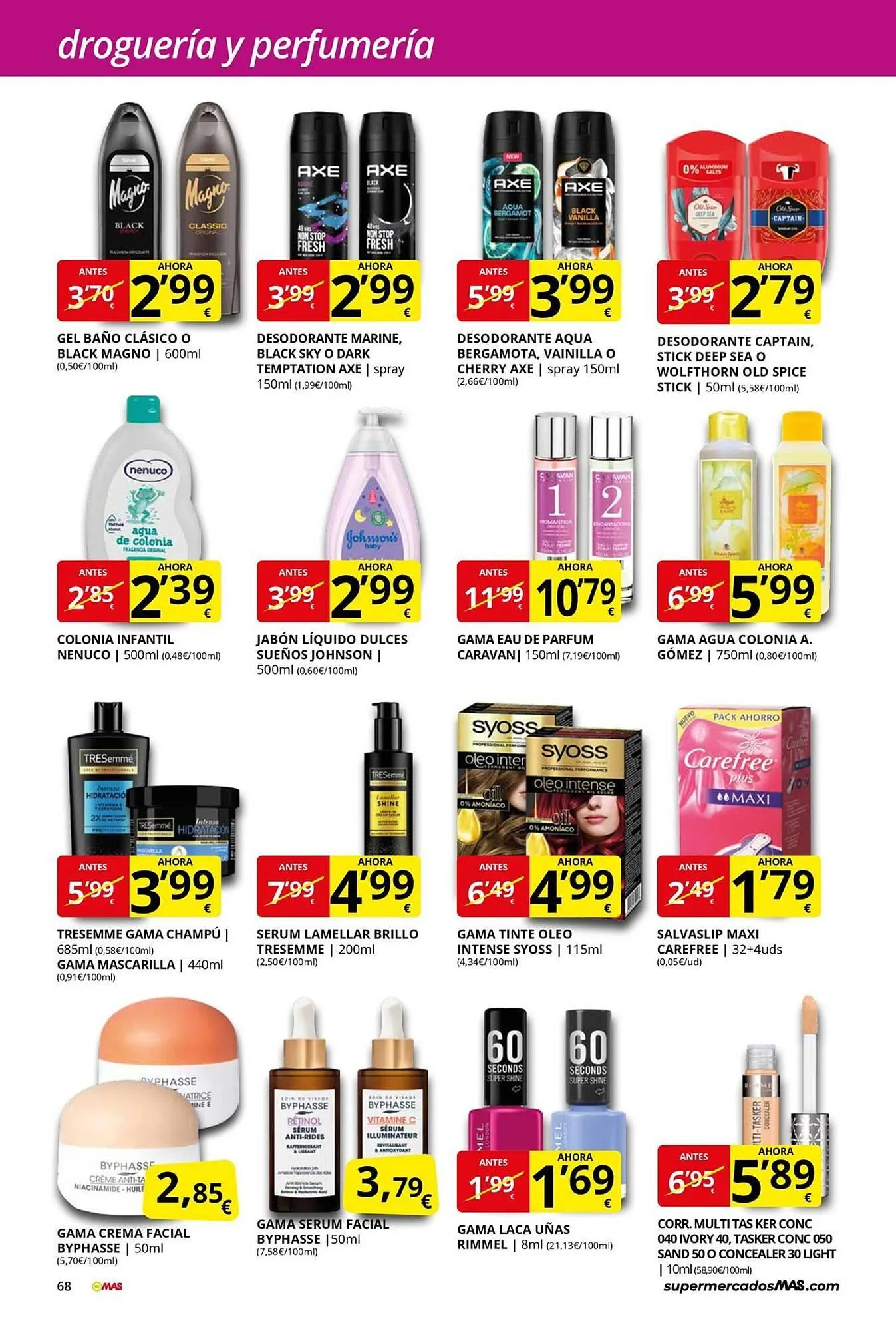 Catálogo de Folleto Supermercados MAS 31 de octubre al 30 de noviembre 2025 - Página 68