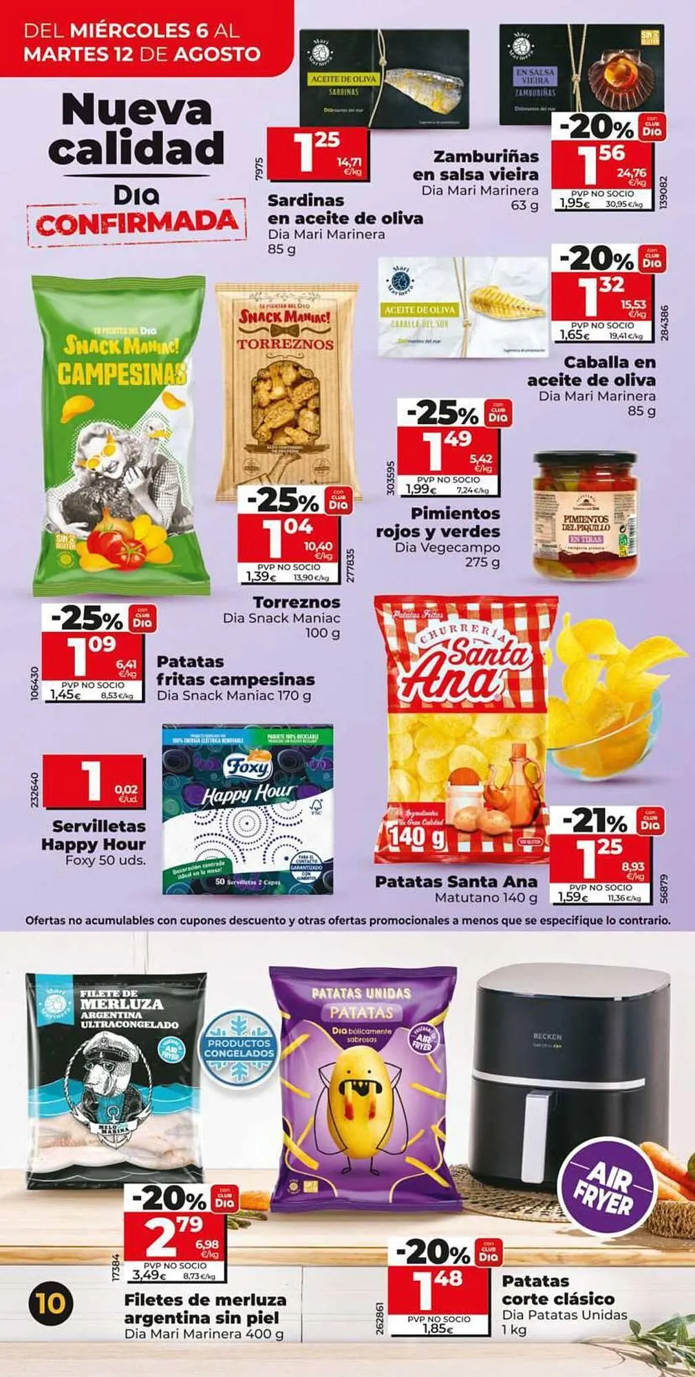 Catálogo de Folleto Dia 6 de agosto al 12 de agosto 2025 - Página 10