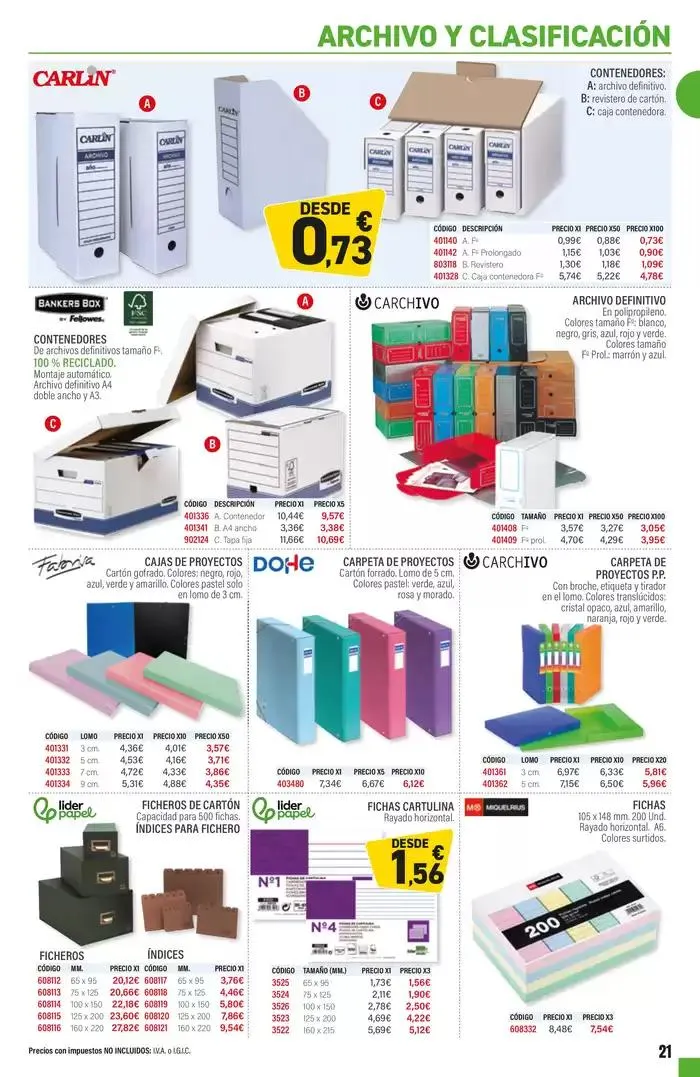 Catálogo de ESPECIAL ARCHIVO  13 de febrero al 11 de junio 2025 - Página 21