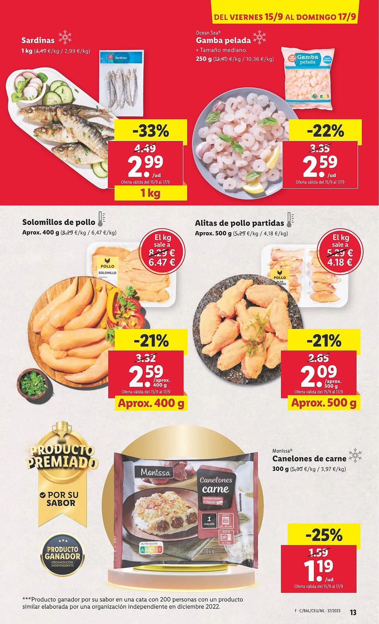 Catálogo de Folleto Lidl 11 de septiembre al 17 de septiembre 2023 - Página 33