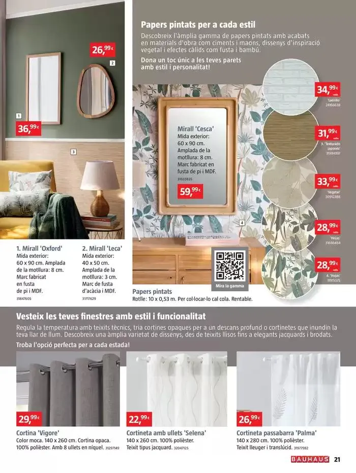 Catálogo de Bricolatge, reformes, decoració i jardí 27 de febrero al 2 de abril 2025 - Página 21