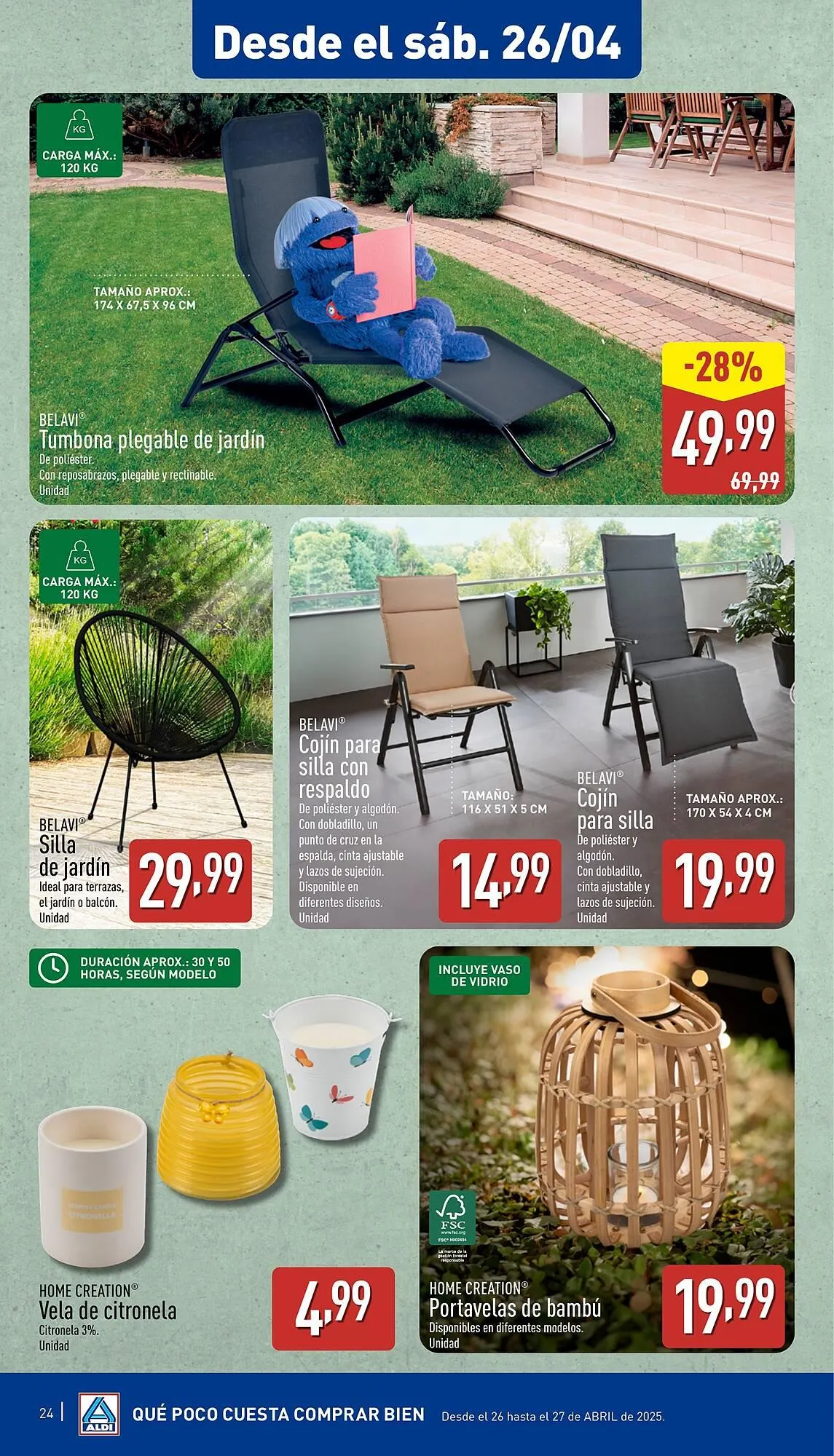 Catálogo de Folleto ALDI 21 de abril al 27 de abril 2025 - Página 24