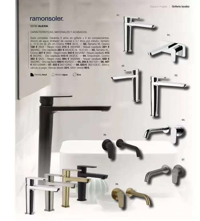 Catálogo de Catálogo de baños 24/25 2 de enero al 31 de agosto 2025 - Página 42