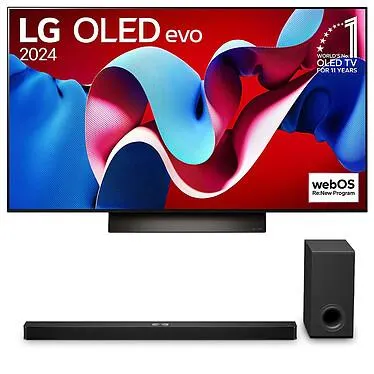 LG OLED55C4 + S90TY.