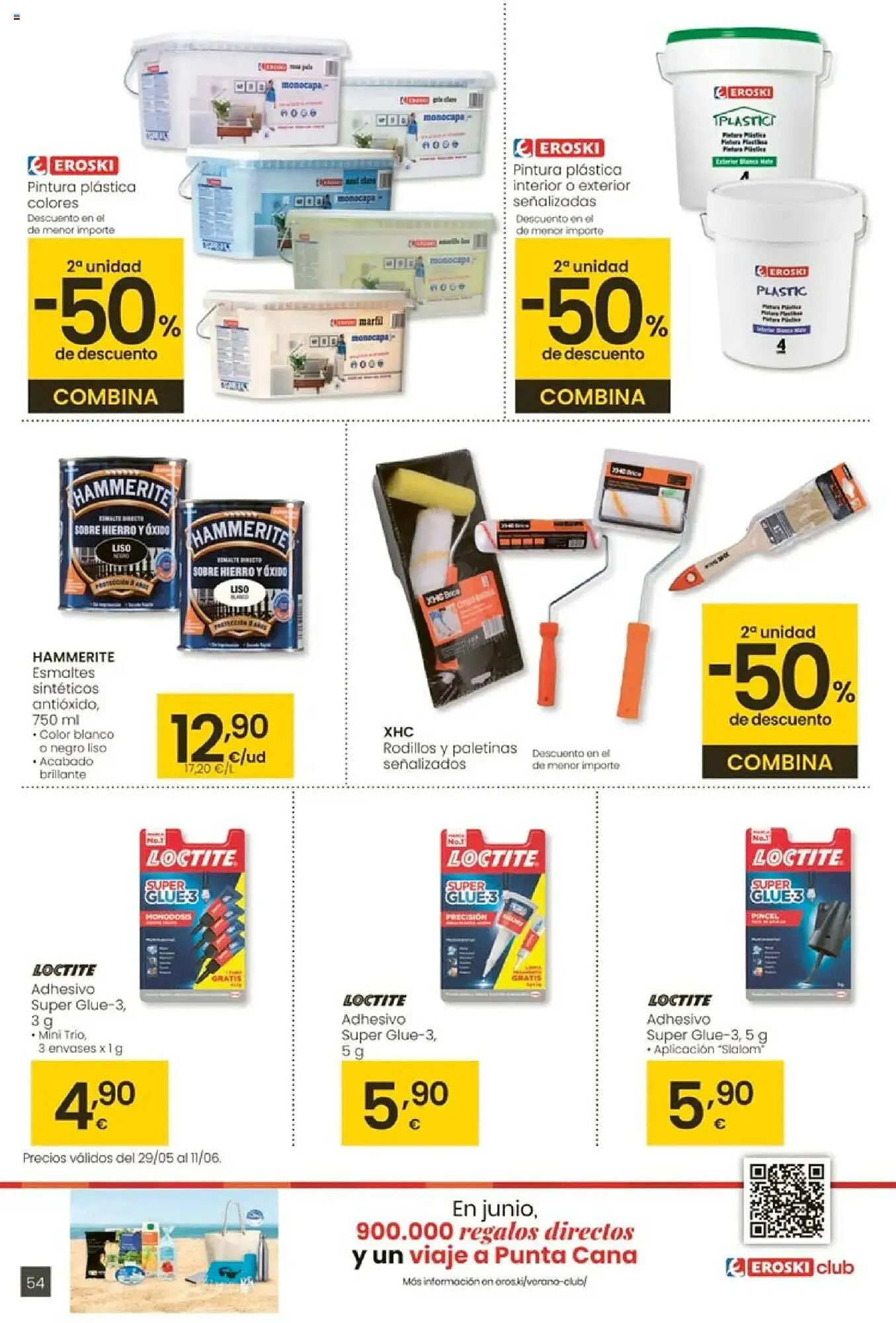 Catálogo de Folleto Eroski 29 de mayo al 10 de junio 2025 - Página 54