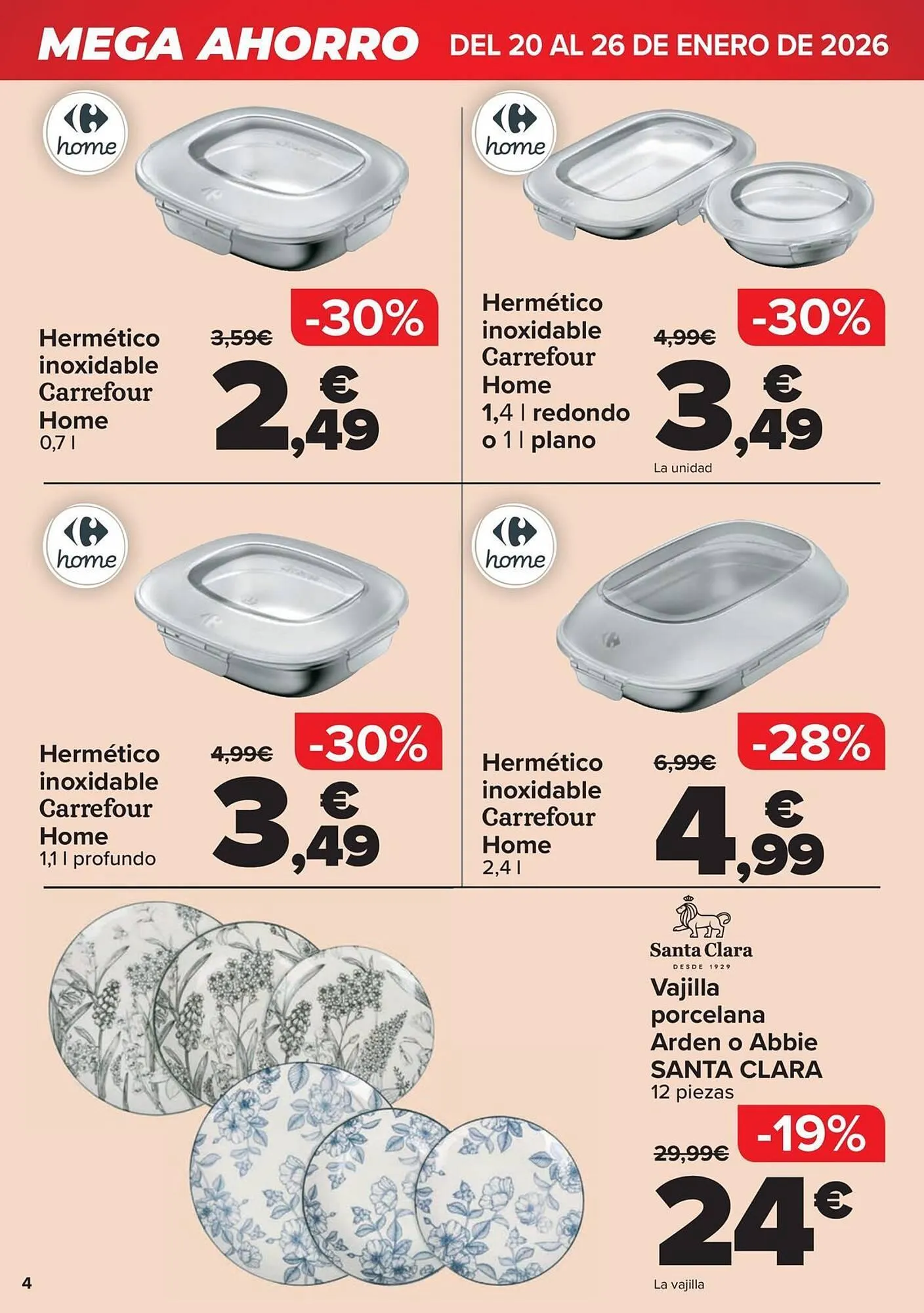 Catálogo de Folleto Carrefour 20 de enero al 26 de enero 2026 - Página 4